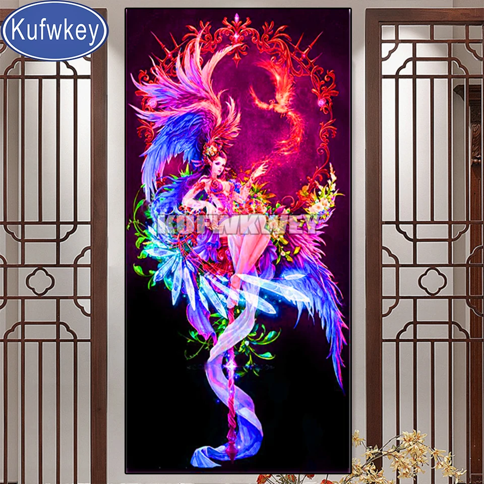 Diamond Painting Fantasy Phoenix Girl Full Diamond Embroidery Pattern Rhinestones Cross Stitch Needlework DIY Mosaic decor large
Diamond Painting Fantasy Phoenix Girl Full Diamond Embroidery Pattern Rhinestones Cross Stitch Needlework DIY Mosaic decor large