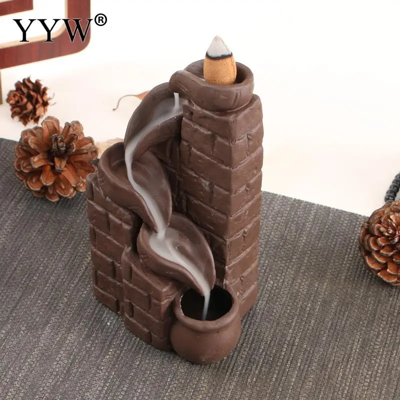 Incense Burner Ceramic Wall Backflow Creative Decoration Zen Incense Burner Home Classical Sandalwood Incense Stick Holder
Incense Burner Ceramic Wall Backflow Creative Decoration Zen Incense Burner Home Classical Sandalwood Incense Stick Holder