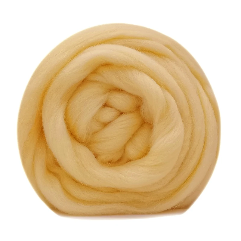 10g Wool Roving 19 Microns Superfine Merino Wool Felt Wool Needle Felting Wool Sheep Wool for Needle Felting Kit (17)
10g Wool Roving 19 Microns Superfine Merino Wool Felt Wool Needle Felting Wool Sheep Wool for Needle Felting Kit (17)