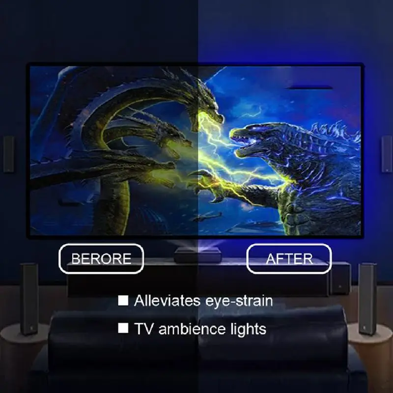 LED Music Voice Control Lights Strip USB Flexible Ribbon with Remote Control
LED Music Voice Control Lights Strip USB Flexible Ribbon with Remote Control