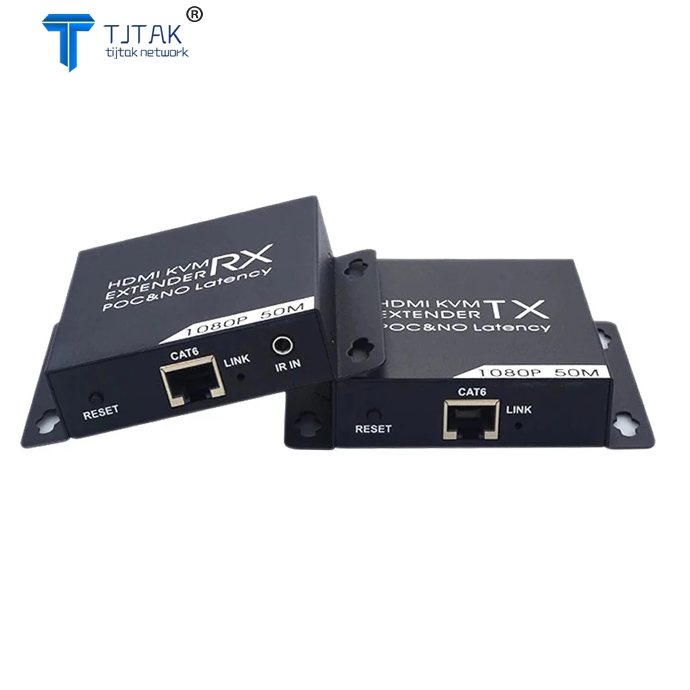 HD 50M RJ45 1080P @ 60Hz Optical Transceiver KVM Supports USB Keyboard and Mouse POC Power Supply TX and RX IR Remote Support
HD 50M RJ45 1080P @ 60Hz Optical Transceiver KVM Supports USB Keyboard and Mouse POC Power Supply TX and RX IR Remote Support