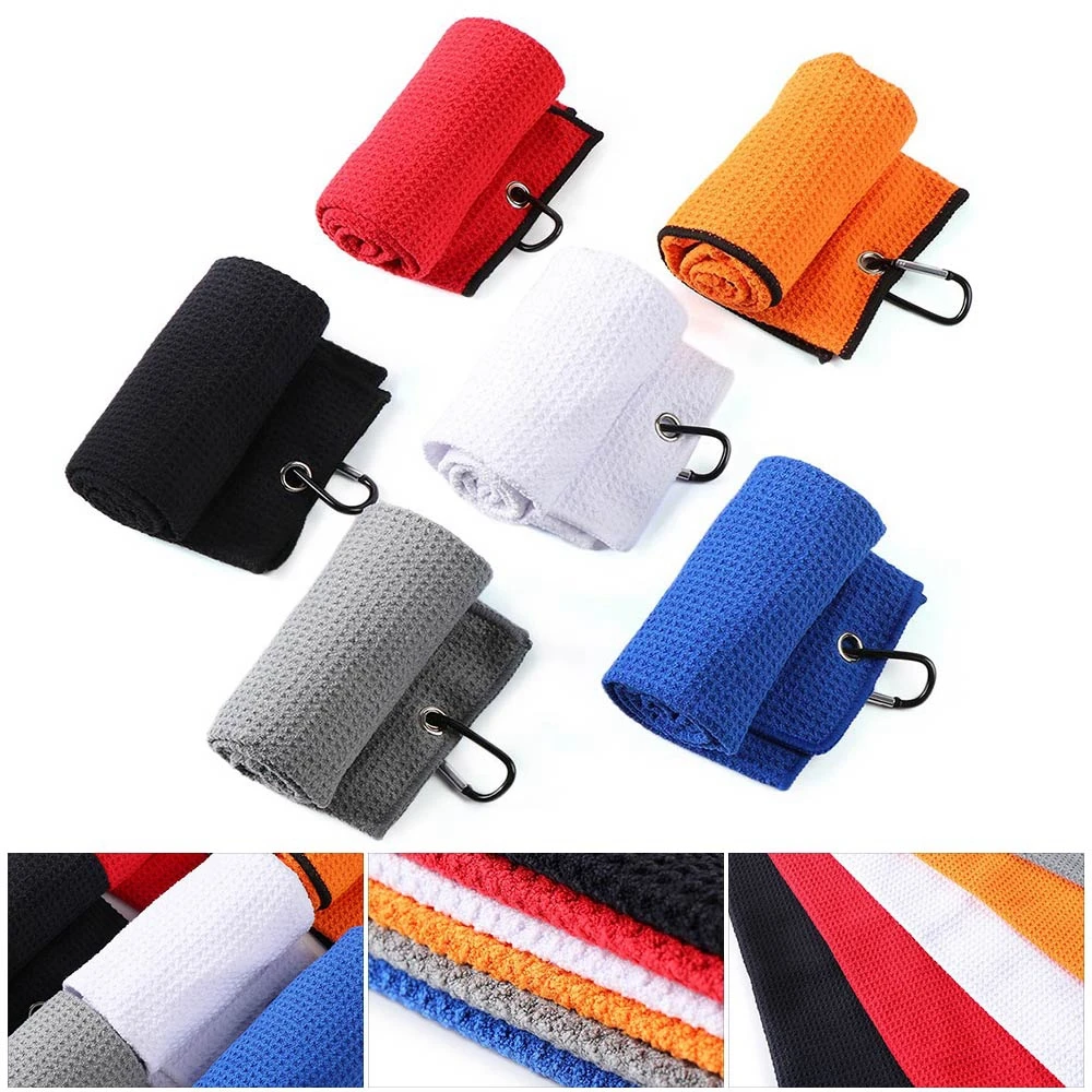 30*30cm Microfiber Golf Towel Cotton Cleaning Towels Cleans Clubs Balls With Multifunctional Hook Sweat-absorbent Wiping Cloth
30*30cm Microfiber Golf Towel Cotton Cleaning Towels Cleans Clubs Balls With Multifunctional Hook Sweat-absorbent Wiping Cloth
