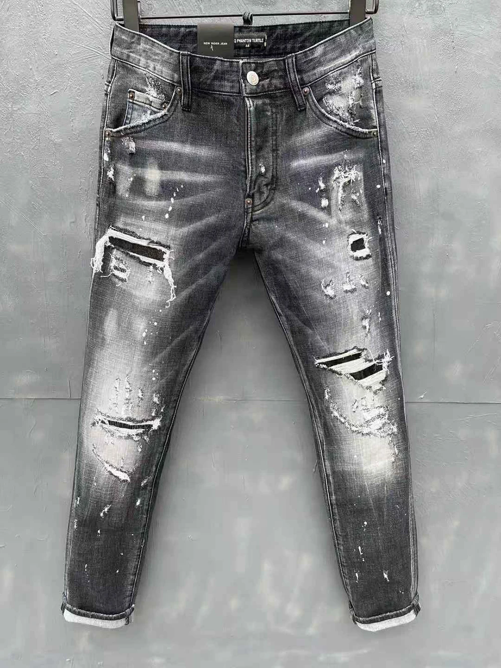 DSQ PHANTOM TURTLE 2021 New Slim Fit Jeans Men Basic Casual Denim Trousers Plus Size Brand Clothing DSQ051-1
DSQ PHANTOM TURTLE 2021 New Slim Fit Jeans Men Basic Casual Denim Trousers Plus Size Brand Clothing DSQ051-1