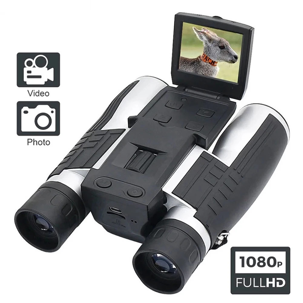 1080P 12X Zoom 2 LCD Digital Binoculars with Camera Long Range Recording Video Photo Bird Watching Hunting FastDelivery Dropship
1080P 12X Zoom 2 LCD Digital Binoculars with Camera Long Range Recording Video Photo Bird Watching Hunting FastDelivery Dropship