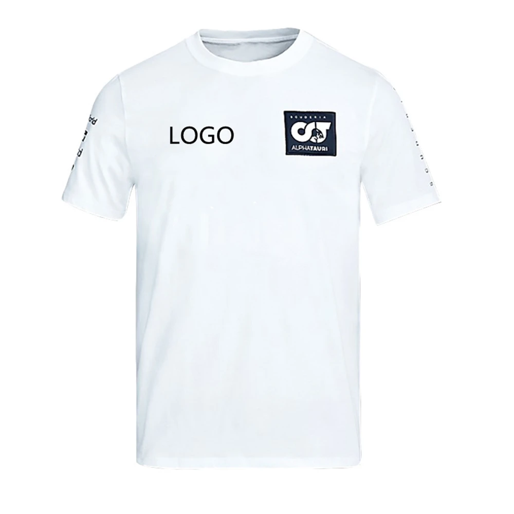 Scuderia Alpha Tauri Team Navy Blue Short-Sleeved Kakuta Yuyi Gasley Formula 1 Racing T-Shirt White Simple Style T-Shirt
Scuderia Alpha Tauri Team Navy Blue Short-Sleeved Kakuta Yuyi Gasley Formula 1 Racing T-Shirt White Simple Style T-Shirt