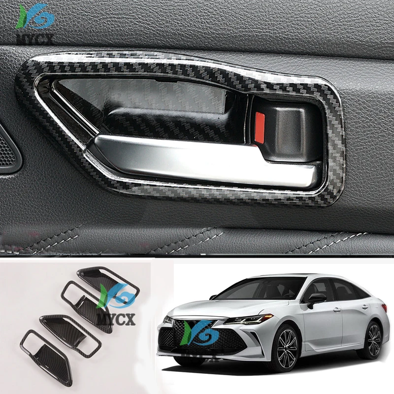 4Pcs Carbon Inner Door Pull Handle Bowl Frame Cover Trim For Toyota Avalon 2019 2020 Auto Accessories Carbon Fiber ABS
4Pcs Carbon Inner Door Pull Handle Bowl Frame Cover Trim For Toyota Avalon 2019 2020 Auto Accessories Carbon Fiber ABS