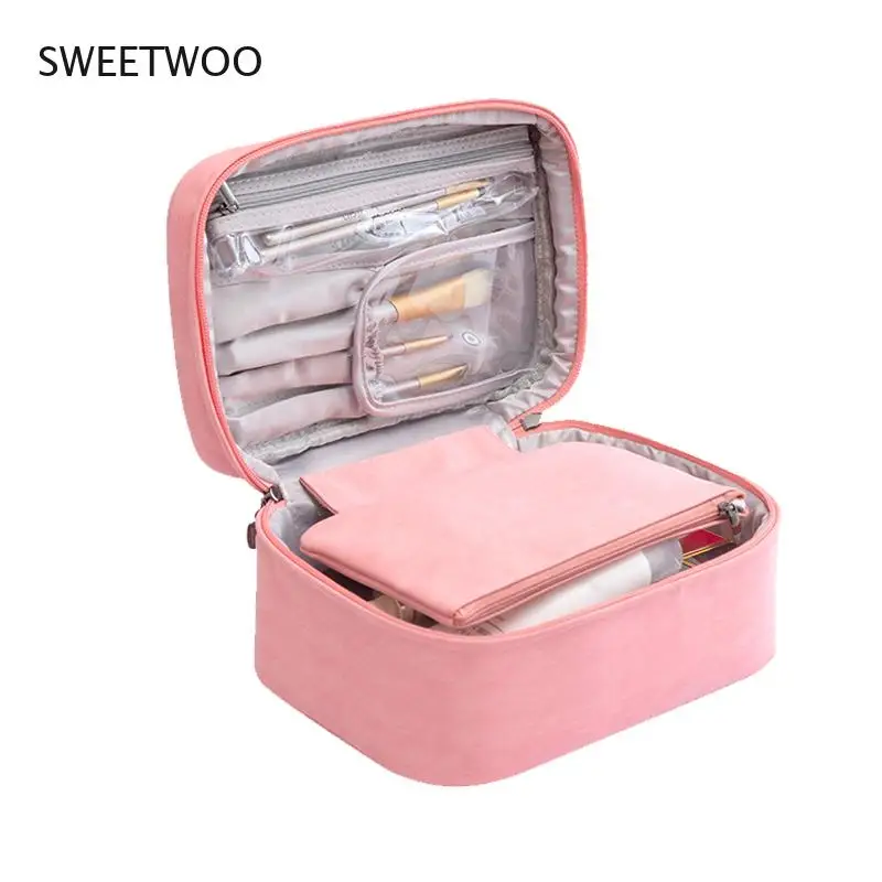 Cosmetic Bag Travel Organizer Women Multifunction Waterproof Toiletries Storage Pouch Makeup Package Case Toiletry Kit
Cosmetic Bag Travel Organizer Women Multifunction Waterproof Toiletries Storage Pouch Makeup Package Case Toiletry Kit
