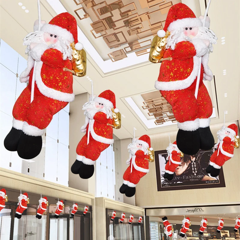 30/40cm Santa Claus Lanyard Outdoor Christmas Garden Christmas Tree Decoration Hotel Shopping Mall Window Ceiling Ornaments
30/40cm Santa Claus Lanyard Outdoor Christmas Garden Christmas Tree Decoration Hotel Shopping Mall Window Ceiling Ornaments