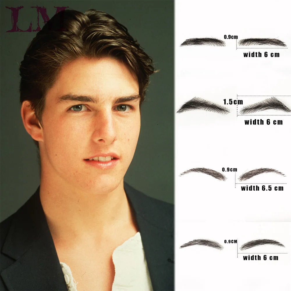 LM 100% Human Hair Fake Eyebrow Beard Cosplay Swiss Invisible Fake Eyebrow for Wig Decorative Eyebrow 
LM 100% Human Hair Fake Eyebrow Beard Cosplay Swiss Invisible Fake Eyebrow for Wig Decorative Eyebrow