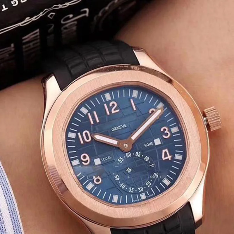 Brilliant available 2020New 40mm Rose Gold Black Dial Automatic Mens Watch Black Rubber Strap Watches 4 Colors High 
Brilliant available 2020New 40mm Rose Gold Black Dial Automatic Mens Watch Black Rubber Strap Watches 4 Colors High