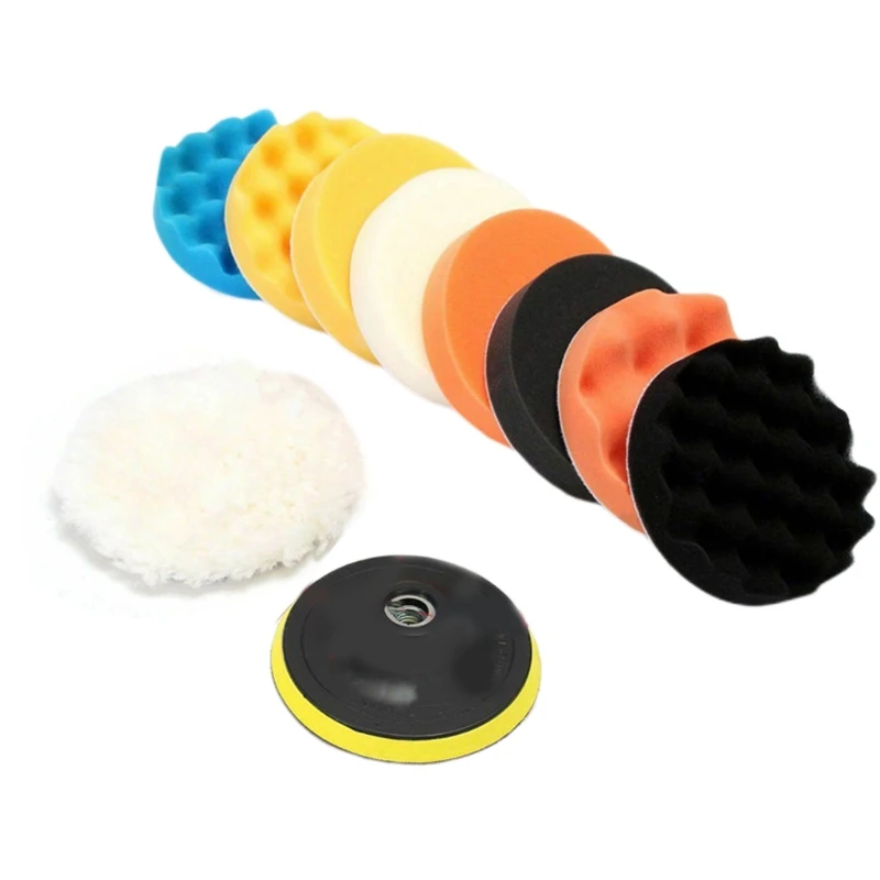 Commonly Used Buffer Pad Sponge Polishing Set for Vehicle 11Pcs 4/5/6/7 inch Polishing Sponge for Car Truck
Commonly Used Buffer Pad Sponge Polishing Set for Vehicle 11Pcs 4/5/6/7 inch Polishing Sponge for Car Truck