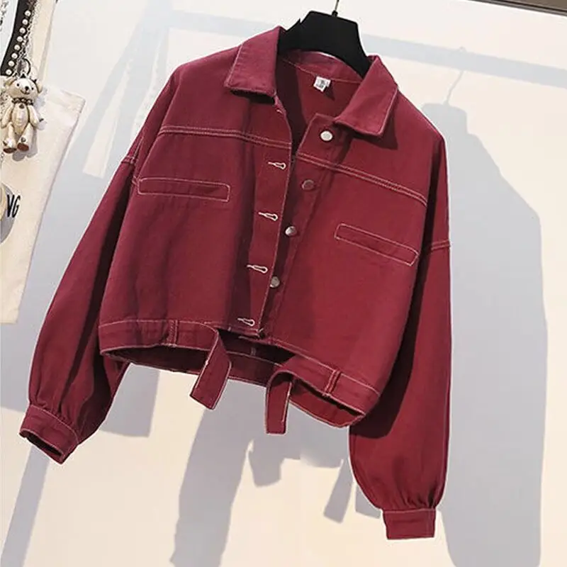 Streetwear Fashion Jacket Korean Style Single-Breasted Pocket Spring Coat Women Outwear y2k Harajuku Candy Color Denim Top Teen
Streetwear Fashion Jacket Korean Style Single-Breasted Pocket Spring Coat Women Outwear y2k Harajuku Candy Color Denim Top Teen