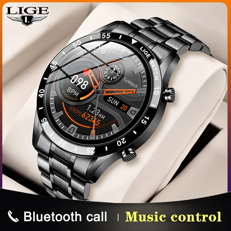 LIGE 2021 New Smart Watch Bluetooth Call Smartwatch Men Women Waterproof Sports Fitness Bracelet For IOS Android Xiaomi Honor
LIGE 2021 New Smart Watch Bluetooth Call Smartwatch Men Women Waterproof Sports Fitness Bracelet For IOS Android Xiaomi Honor