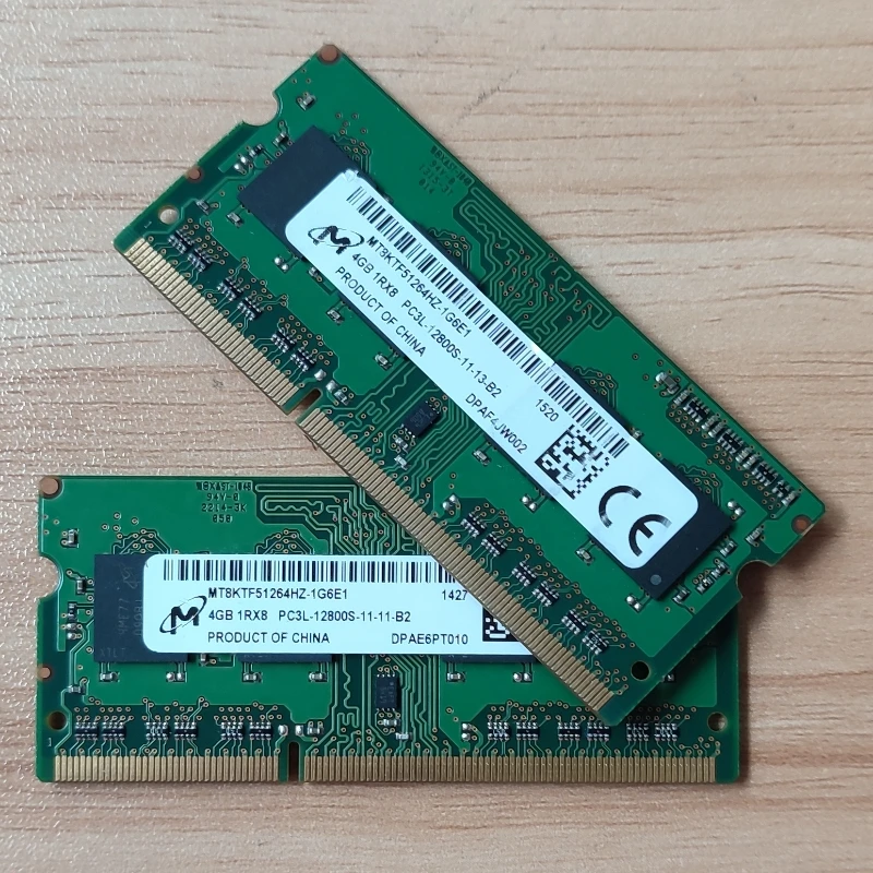 Micron laptop ram DDR3 memoria 4GB RAMS 4GB 1RX8 PC3L-12800S DDR3 4GB 1600MHz LAPTOP MEMORY for notebook 204PIN 1.35V
Micron laptop ram DDR3 memoria 4GB RAMS 4GB 1RX8 PC3L-12800S DDR3 4GB 1600MHz LAPTOP MEMORY for notebook 204PIN 1.35V