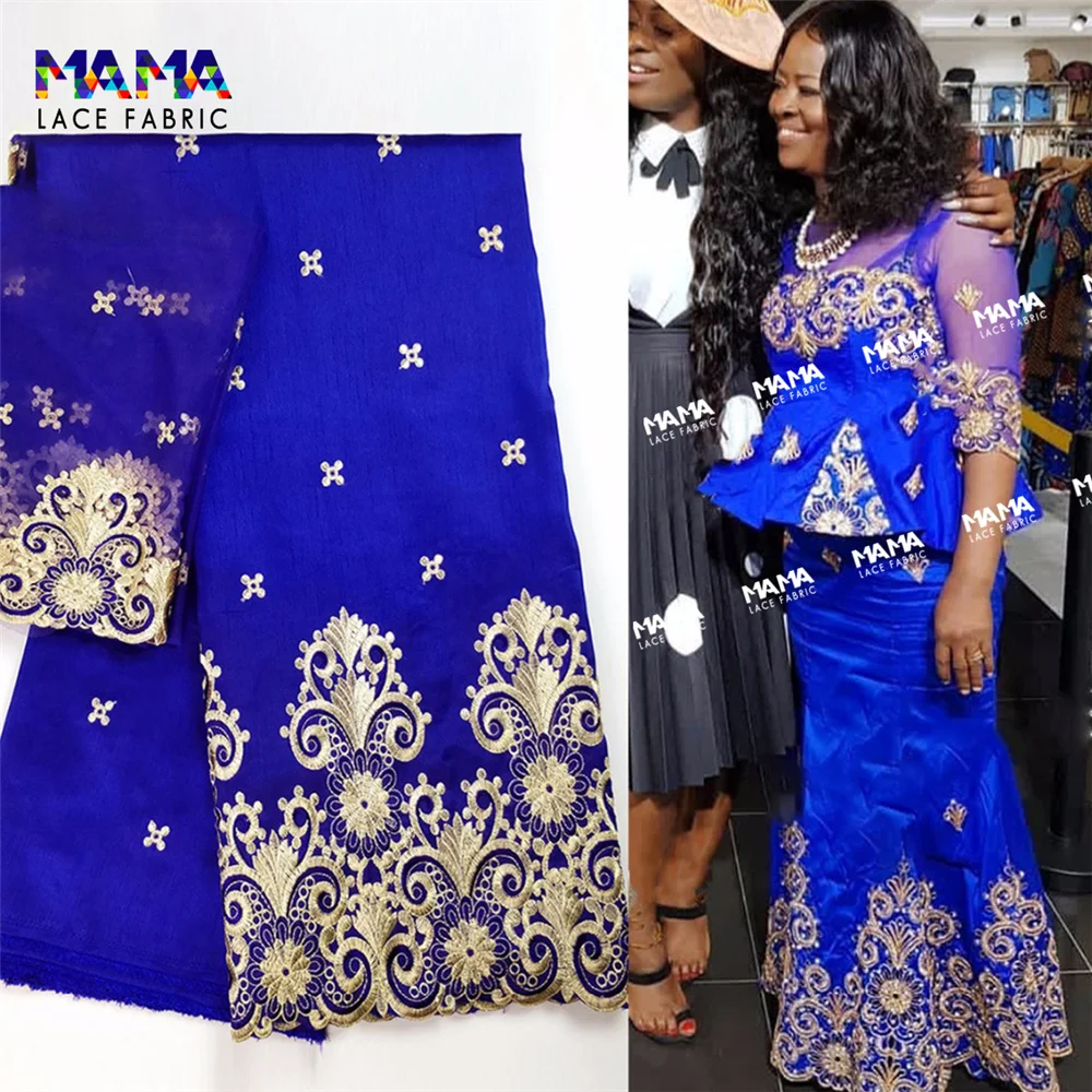 2021 Latest African Lace High Quality George Lace Fabric With Blouse 5+2 Yards Sets For Wedding Dress Nigerian Embroidery George
2021 Latest African Lace High Quality George Lace Fabric With Blouse 5+2 Yards Sets For Wedding Dress Nigerian Embroidery George