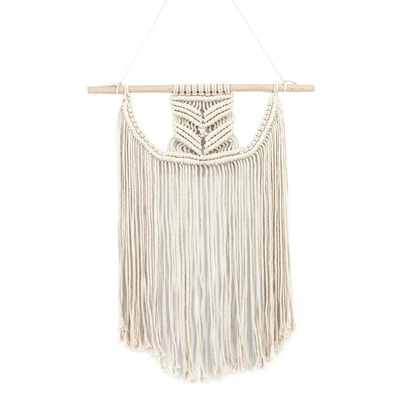 Macrame Wall Hanging Boho Home Decor Chic Woven Decoration for Living Room Bedroom Apartment Dorm Gallery 
Macrame Wall Hanging Boho Home Decor Chic Woven Decoration for Living Room Bedroom Apartment Dorm Gallery