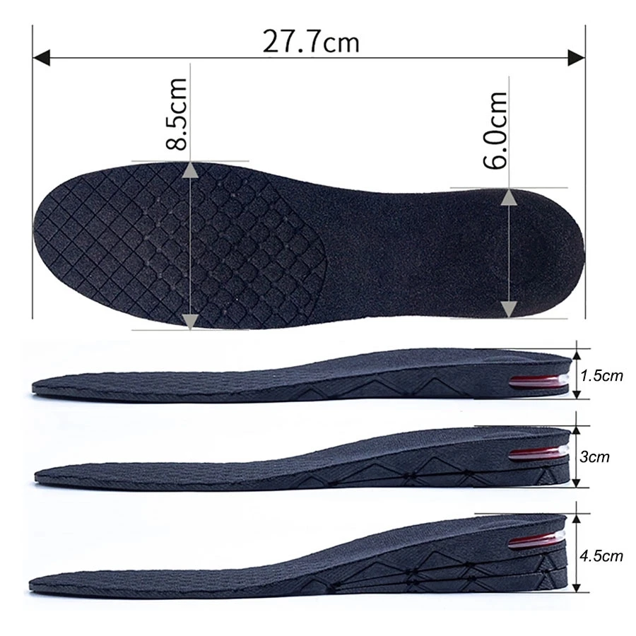 1-3.5cm Height Increase Insole Cushion Height Lift Adjustable Cut Shoe Heel Insert Taller Support Absorbant Foot Pad Men shoes
1-3.5cm Height Increase Insole Cushion Height Lift Adjustable Cut Shoe Heel Insert Taller Support Absorbant Foot Pad Men shoes
