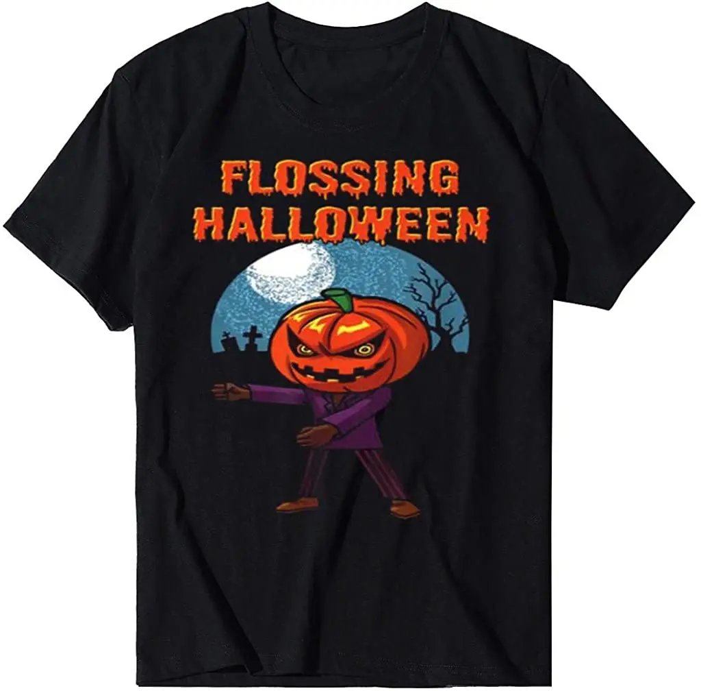 Women's T-Shirt Halloween Print O-Neck Shirts Short Sleeve Casual Top New T Shirts Summer 2020 Pure Cotton Breathable Tshirt
Women's T-Shirt Halloween Print O-Neck Shirts Short Sleeve Casual Top New T Shirts Summer 2020 Pure Cotton Breathable Tshirt