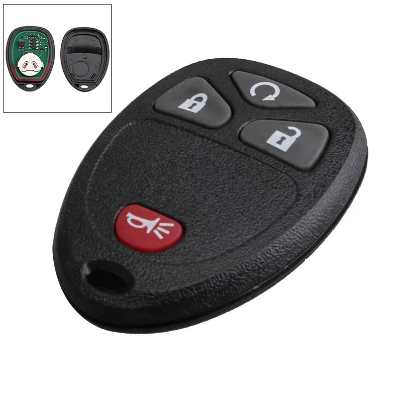 315Mhz 4 Buttons Remote Start Keyless Entry Key Fob Transmitter Clicker Alarm KOBGT04A for Chevrolet Buick Saturn Pontiac
315Mhz 4 Buttons Remote Start Keyless Entry Key Fob Transmitter Clicker Alarm KOBGT04A for Chevrolet Buick Saturn Pontiac