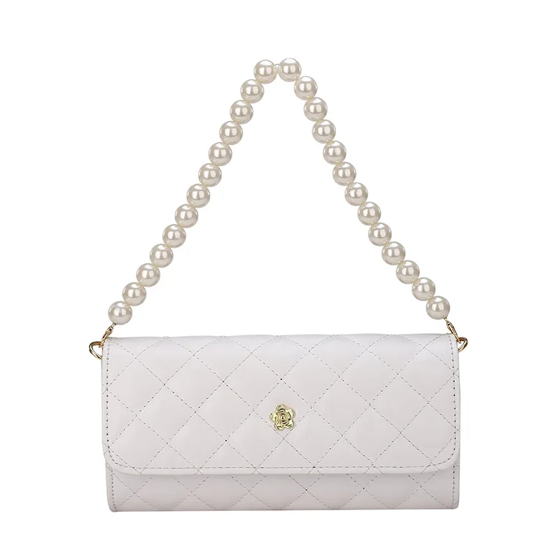 Mini Crossbody Bag 2021 New High-quality PU Leather Women's Designer Handbag Pearl Strap Shoulder Messenger Bag
Mini Crossbody Bag 2021 New High-quality PU Leather Women's Designer Handbag Pearl Strap Shoulder Messenger Bag