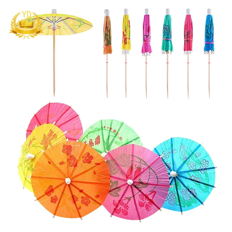 50Pcs Cocktail Decoration Mini Umbrella Kitchen Bar Cake Fruit Fork Wedding Decoration Birthday Party Supplies
50Pcs Cocktail Decoration Mini Umbrella Kitchen Bar Cake Fruit Fork Wedding Decoration Birthday Party Supplies