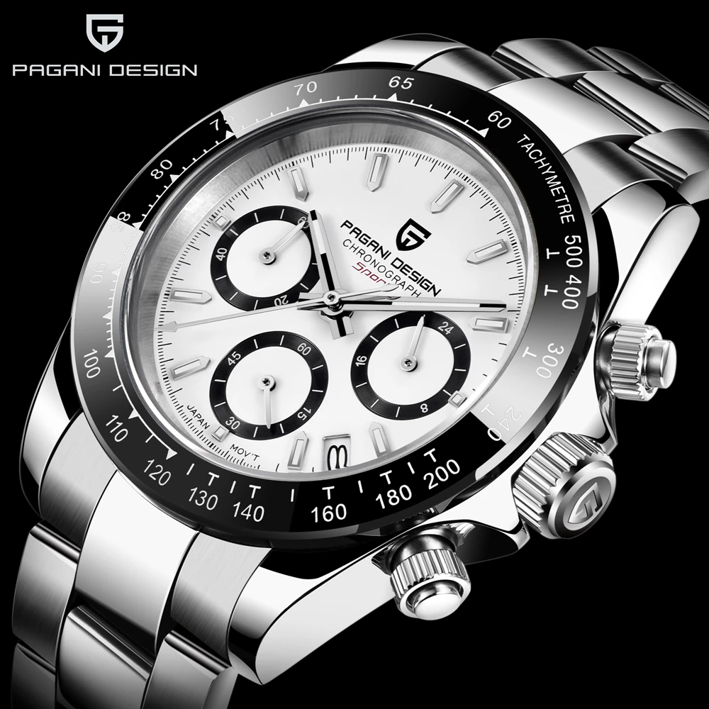 2020 New PAGANI DESIGN Brand Chronograph Sports Watches Mens Luxury Brand Quartz Waterproof Rolexable Watch Relogio Masculino
2020 New PAGANI DESIGN Brand Chronograph Sports Watches Mens Luxury Brand Quartz Waterproof Rolexable Watch Relogio Masculino