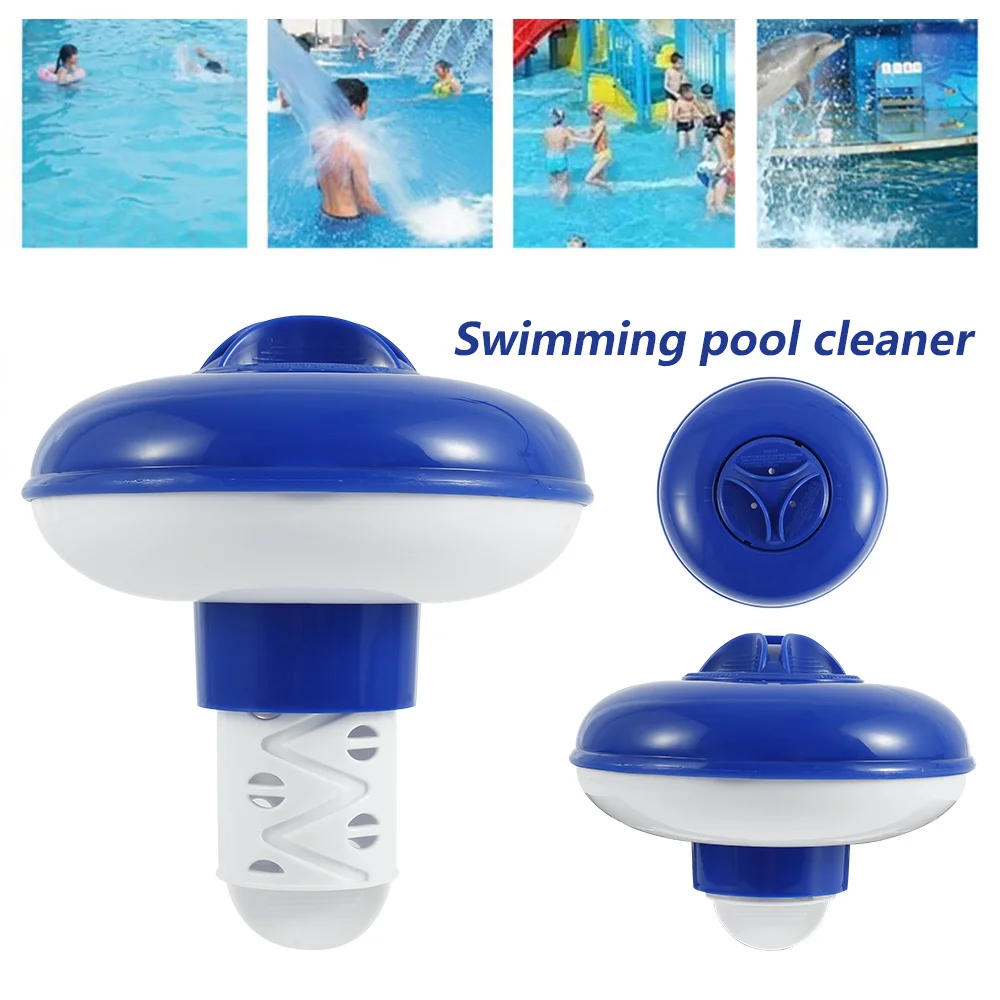 1pc Adjustable Deluxe Large Floating Swimming Pool Chlorine Dispenser Blue & White Disinfection Automatic Applicator Cleaner
1pc Adjustable Deluxe Large Floating Swimming Pool Chlorine Dispenser Blue & White Disinfection Automatic Applicator Cleaner