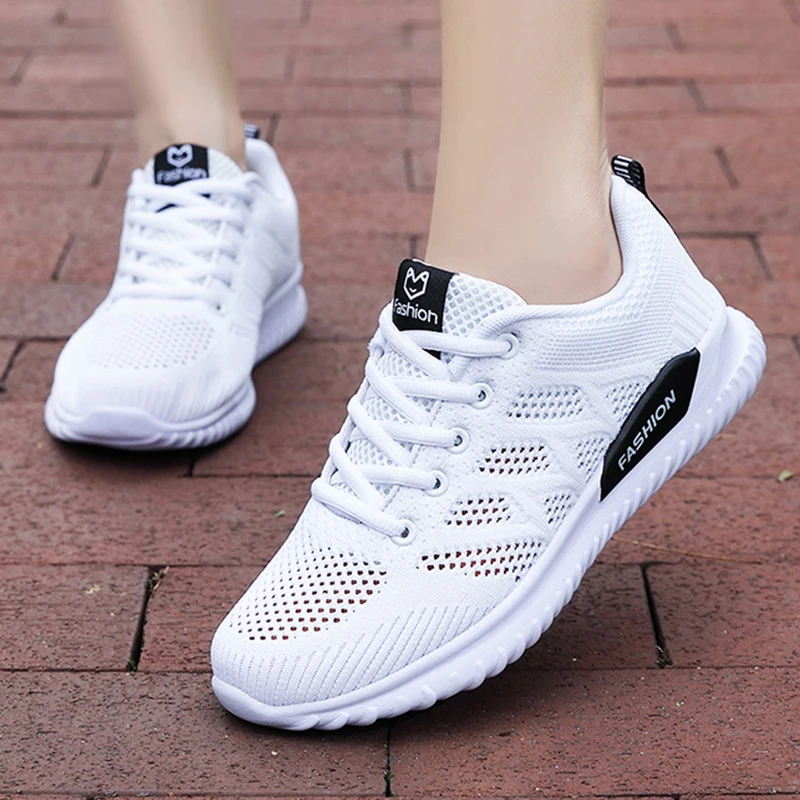 Fashion Breathable Mesh Flat Shoes Women Lightweight Casual Walking Vulcanize Shoes White Sneakers Ladies Tenis Feminino Female
Fashion Breathable Mesh Flat Shoes Women Lightweight Casual Walking Vulcanize Shoes White Sneakers Ladies Tenis Feminino Female