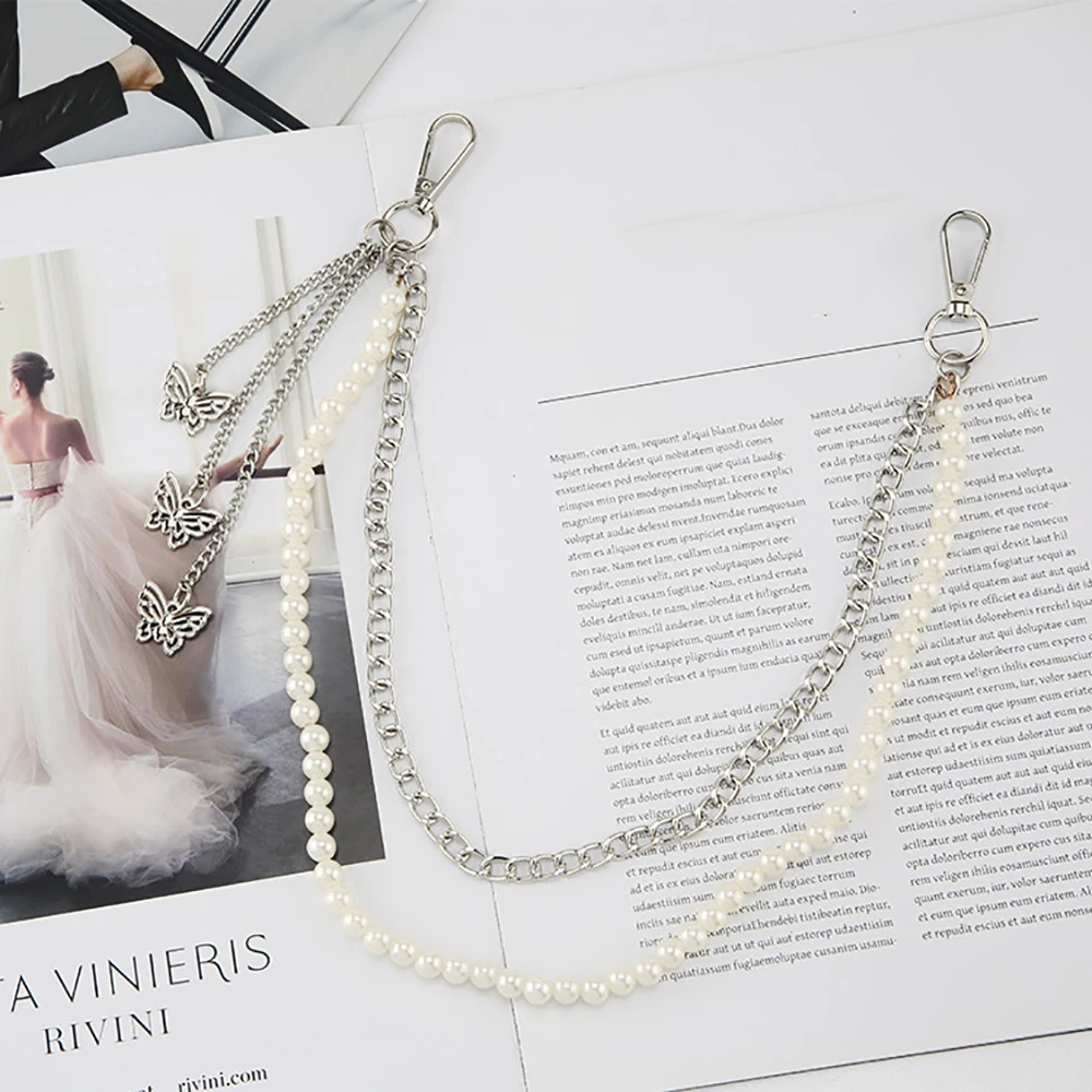 1Pc Two Layer Mini Bear Butterfly Pendant Metal Waist Chain Punk Style Pearl Chain Jeans Fashion Accessories Unisex 
1Pc Two Layer Mini Bear Butterfly Pendant Metal Waist Chain Punk Style Pearl Chain Jeans Fashion Accessories Unisex