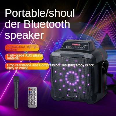 Портативная уличная bluetooth Колонка 150 Вт, мощный сабвуфер, стерео, караоке, квадратный танцевальный динамик с беспроводным микрофоном, радио
Портативная уличная bluetooth Колонка 150 Вт, мощный сабвуфер, стерео, караоке, квадратный танцевальный динамик с беспроводным микрофоном, радио