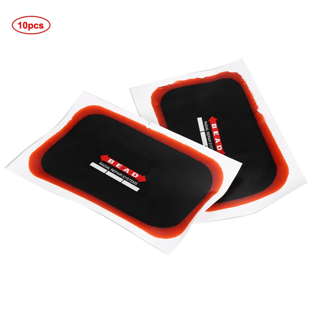 10 Pcs Universal Radial Tire Repair Patch Car Tire Repair Tools Rubber One-Time Repairing Patch For Motorcycle Cars Radial Tire
10 Pcs Universal Radial Tire Repair Patch Car Tire Repair Tools Rubber One-Time Repairing Patch For Motorcycle Cars Radial Tire