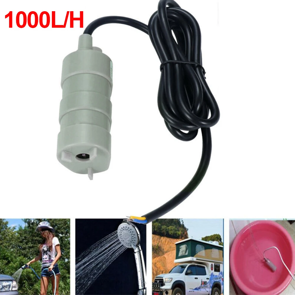 12V Submersible Water Pump 1000L/H 5M High Lift Diesel Oil Water Pump High Flow Engineering Plastic Mini Water Pump Accessories
12V Submersible Water Pump 1000L/H 5M High Lift Diesel Oil Water Pump High Flow Engineering Plastic Mini Water Pump Accessories