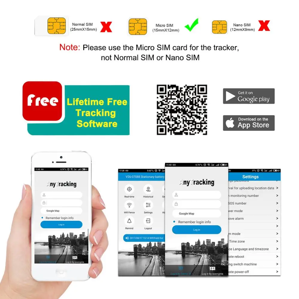 Smart Door Alarm GSM Home Security LBS RF-V13 Long Standby Track Device Voice MonitorInput Open Door Alarm Free Web Application
Smart Door Alarm GSM Home Security LBS RF-V13 Long Standby Track Device Voice MonitorInput Open Door Alarm Free Web Application