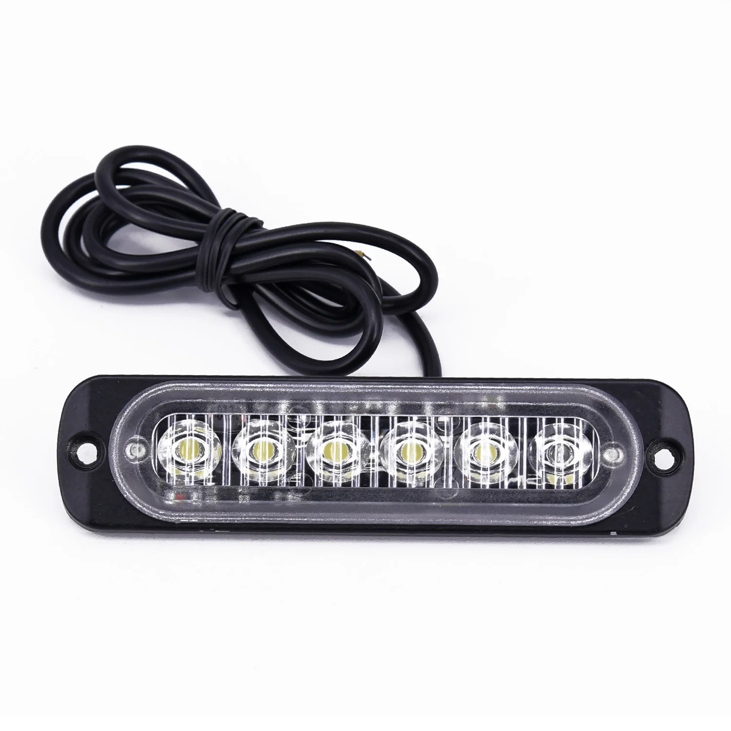 

Car 6LED DRL Daytime Running Light Fog Light Auto Headlight Flash Light White LED Bulb For DC 12V-24V Car SUV Van Truc ATV UTV