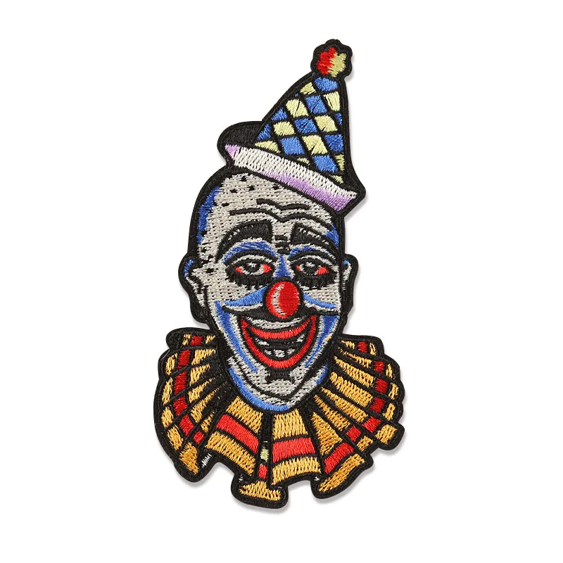 5Pcs Halloween Clown Clothes Patch Joker Embroidered Iron on Patches For Clothing Badges Stickers decorate Appliques Accessories
5Pcs Halloween Clown Clothes Patch Joker Embroidered Iron on Patches For Clothing Badges Stickers decorate Appliques Accessories