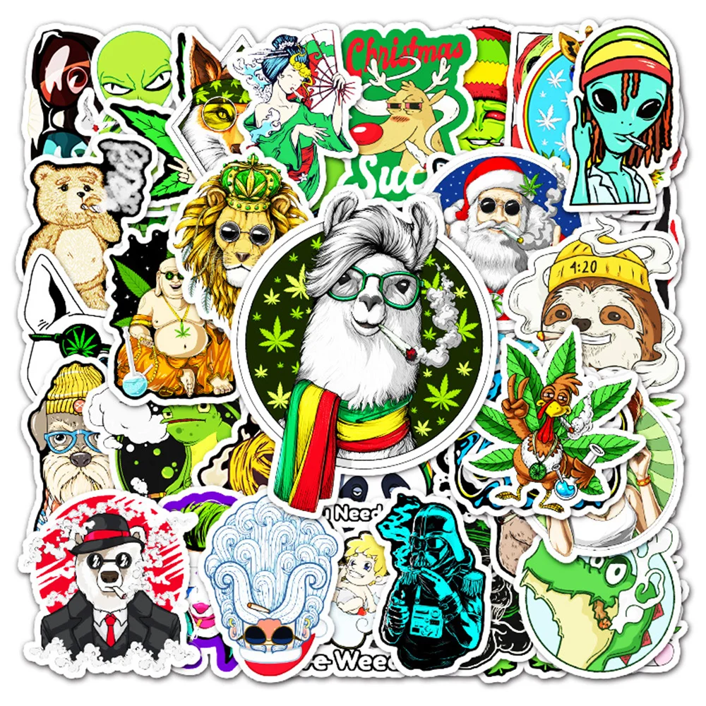 10/30/50PCS Cartoon Spoof Smoking Graffiti Sticker Luggage Laptop Car Skateboard Decoration Sticker Wholesale
10/30/50PCS Cartoon Spoof Smoking Graffiti Sticker Luggage Laptop Car Skateboard Decoration Sticker Wholesale