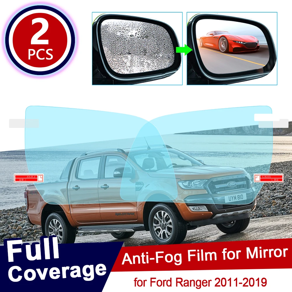 Для Ford Ranger 2011 ~ 2019 Автомобильная зеркальная защитная пленка заднего вида, противоослепляющая, водонепроницаемая, непромокаемая, противотуманная, автомобильная наклейка 2017 2018
Для Ford Ranger 2011 ~ 2019 Автомобильная зеркальная защитная пленка заднего вида, противоослепляющая, водонепроницаемая, непромокаемая, противотуманная, автомобильная наклейка 2017 2018