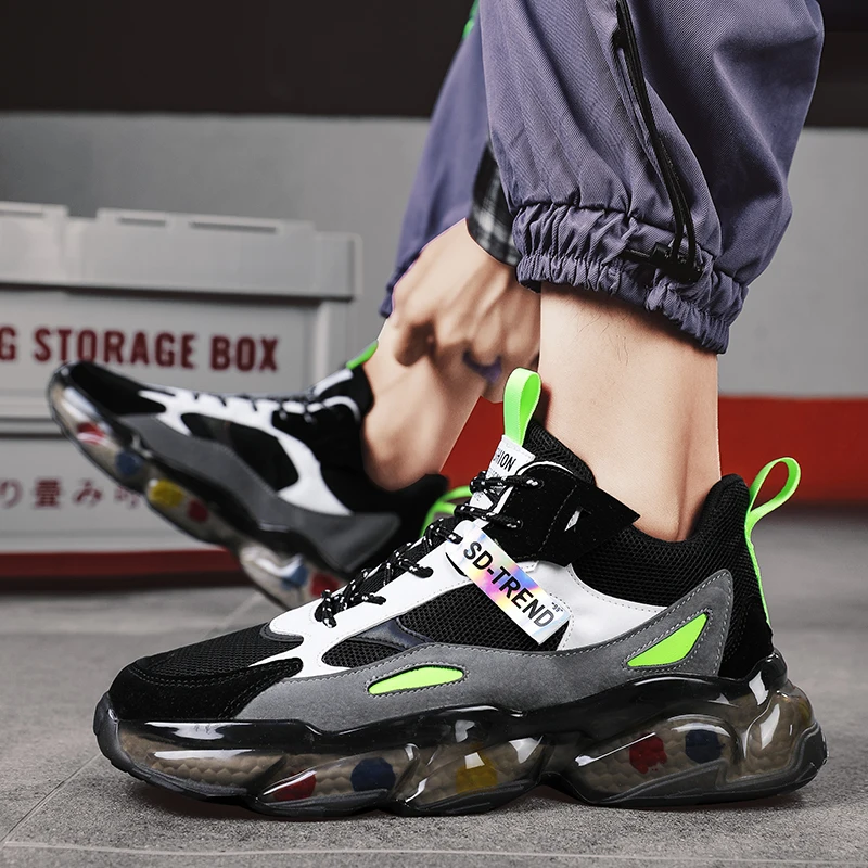 Tennis Shoes for Men Breathable Athletic Outdoors Sport Shoes Adults High Top Daddy Shoes Male Jogging Shoes Zapatill Masculino
Tennis Shoes for Men Breathable Athletic Outdoors Sport Shoes Adults High Top Daddy Shoes Male Jogging Shoes Zapatill Masculino