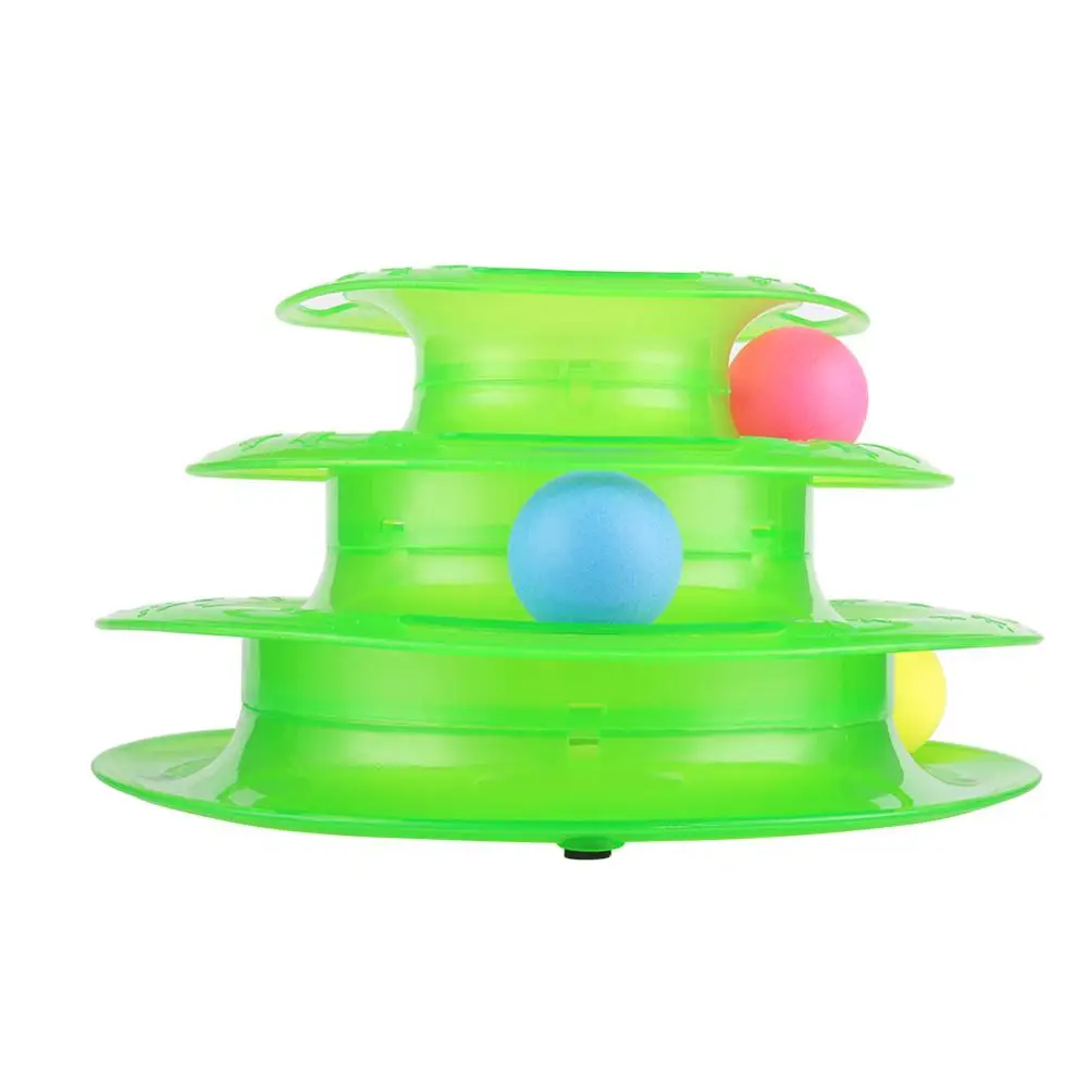 Funny Pet Toys Cat Crazy Ball Disc Three Levels Pet Cat Toy Tower Tracks Disc Cat Intelligence Amusement Toy 1 Pc
Funny Pet Toys Cat Crazy Ball Disc Three Levels Pet Cat Toy Tower Tracks Disc Cat Intelligence Amusement Toy 1 Pc