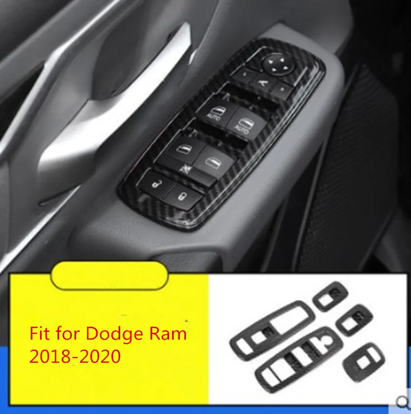 Car Interior Window Lift Panel Frame Decal Sticker Carbon fiber ABS Fit For Dodge RAM 1500 2018-2020
Car Interior Window Lift Panel Frame Decal Sticker Carbon fiber ABS Fit For Dodge RAM 1500 2018-2020