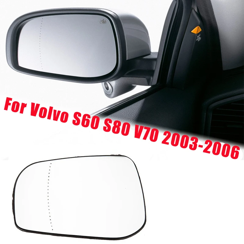 Car Rearview Door Wing Heated Mirror Glass for Volvo S60 S80 V70 2003-2006 #30634719 30634720 3001-880/878 3001-881/879
Car Rearview Door Wing Heated Mirror Glass for Volvo S60 S80 V70 2003-2006 #30634719 30634720 3001-880/878 3001-881/879