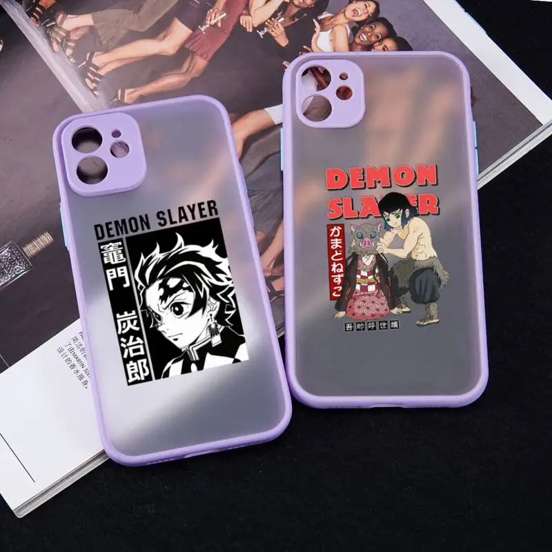 Japan anime Demon Slayer Phone Case matte transparent For iphone 7 8 11 12 13 plus mini x xs xr pro max cover
Japan anime Demon Slayer Phone Case matte transparent For iphone 7 8 11 12 13 plus mini x xs xr pro max cover