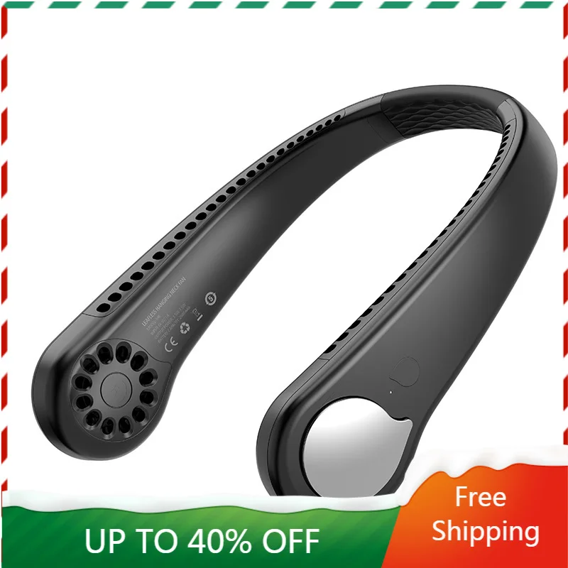 Mini Neck Fan Portable Bladeless USB Rechargeable Mute Sports Fans Aire Acondicionado Outdoor Ventilador Portatil Abanicos Fans
Mini Neck Fan Portable Bladeless USB Rechargeable Mute Sports Fans Aire Acondicionado Outdoor Ventilador Portatil Abanicos Fans