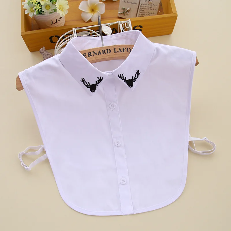 Cotton Embroidery Fake Collar for Women Half Shirt Vest Detachable False Collar Lapel Shirt Sweater Decoration Solid Faux Col
Cotton Embroidery Fake Collar for Women Half Shirt Vest Detachable False Collar Lapel Shirt Sweater Decoration Solid Faux Col