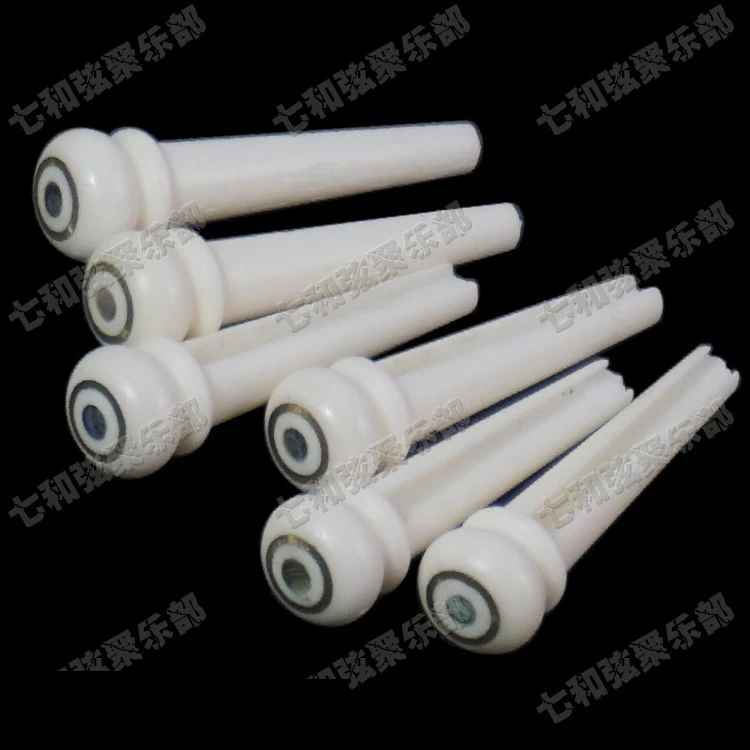 6 Pcs Bone Folk Acoustic Guitar Bridge Pins With Copper Circle Skirt & small Abalone Dot (H-02)
6 Pcs Bone Folk Acoustic Guitar Bridge Pins With Copper Circle Skirt & small Abalone Dot (H-02)