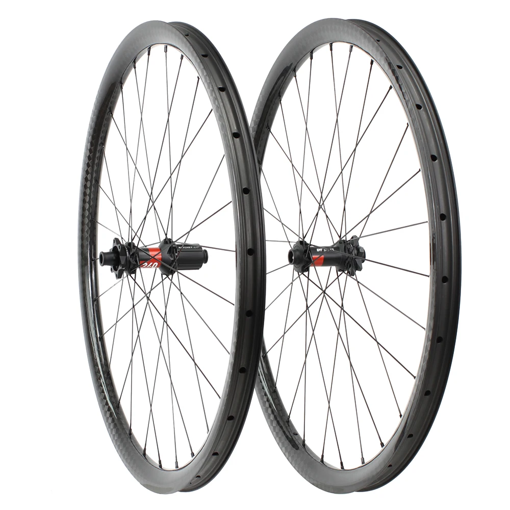 

27.5er carbon mtb bicycle wheels AM 35x25mm asymmetry tubeless DT Swiss 240 Straight pull 110x15 148x12 boost bike disc wheels