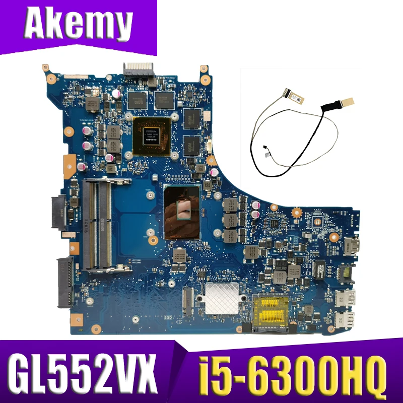 GL552VW REV.2.0/2,1 Материнская плата ноутбука I5-6300HQ GTX950M для ASUS ROG GL552VW GL552VX GL552V GL552VW материнская плата бесплатная кабель
GL552VW REV.2.0/2,1 Материнская плата ноутбука I5-6300HQ GTX950M для ASUS ROG GL552VW GL552VX GL552V GL552VW материнская плата бесплатная кабель