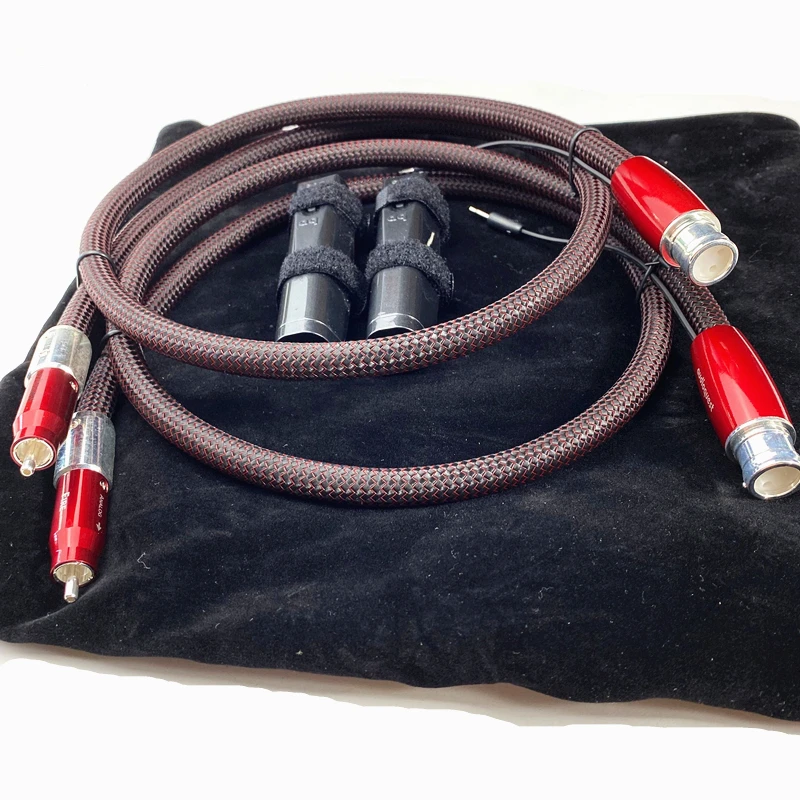 Pair HiFi Auido Cable FIRE Analog plated XLR Audio cable Balance cable RCA Male TO XLR Male Female Connector Audio Cable
Pair HiFi Auido Cable FIRE Analog plated XLR Audio cable Balance cable RCA Male TO XLR Male Female Connector Audio Cable