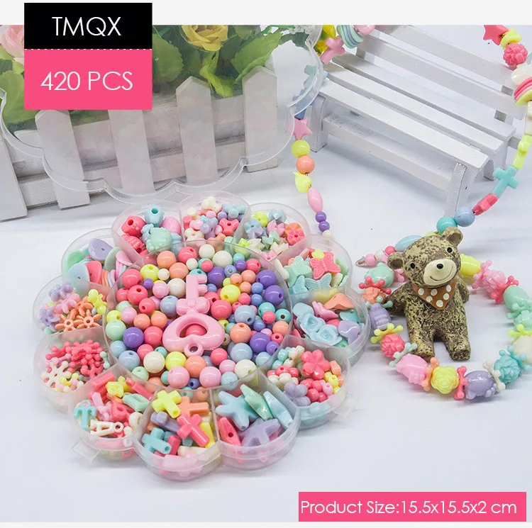 Children DIY Manual Jewelry Making Kit Beads Toys Colorful Beautiful Jewelry Hair Band Necklace Making Kits Craft Toys For Kids
Children DIY Manual Jewelry Making Kit Beads Toys Colorful Beautiful Jewelry Hair Band Necklace Making Kits Craft Toys For Kids