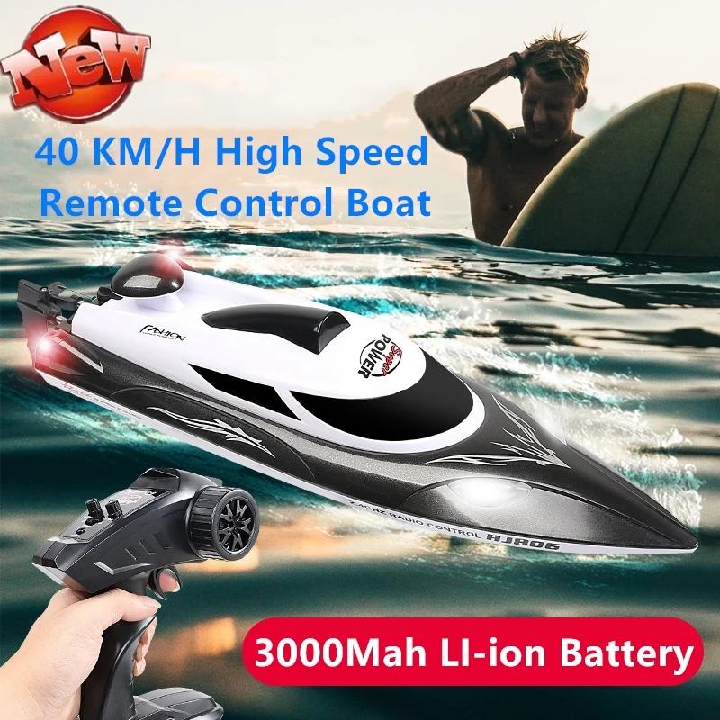 40KM/H High Speed Remote Control Fishing Boat Auto-Decouple WaterProof 2.4G Wireless Control 3000Mah Electric RC Ship Kids Toy
40KM/H High Speed Remote Control Fishing Boat Auto-Decouple WaterProof 2.4G Wireless Control 3000Mah Electric RC Ship Kids Toy